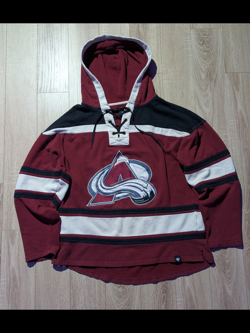 Colorado Avalanche Sports Hoodie #29 MacKinnon